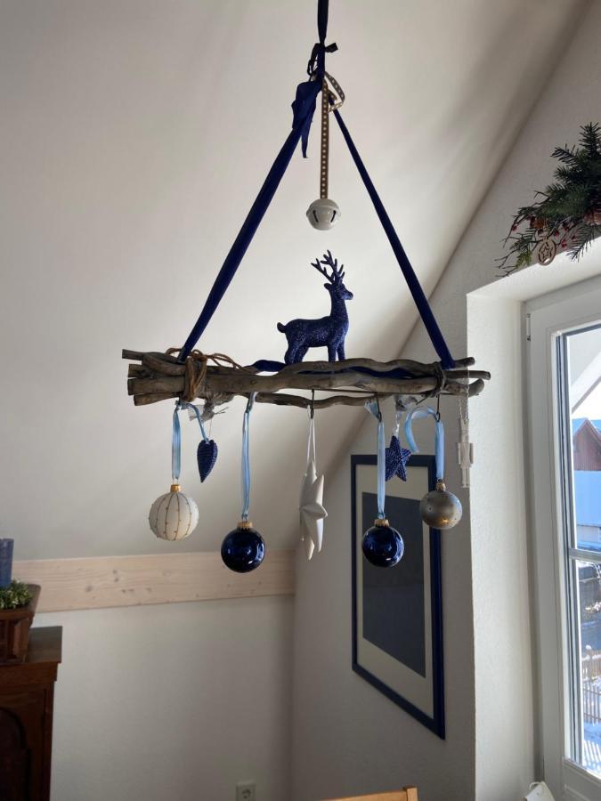 Das Blaue Haus - Ein Sommertraum Und Ein Wintermaerchen Weiler-Simmerberg Extérieur photo